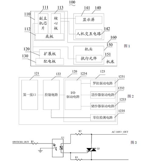 織布機(jī)電路板維修方法，織布機(jī)電路控制圖